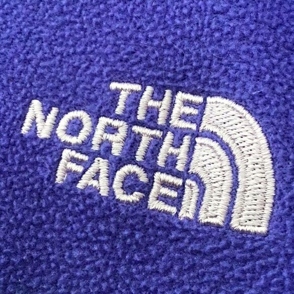 The North Face Periwinkle Blue Full Zip Micro Fleece Lightweight Jacket - Picture 8 of 11